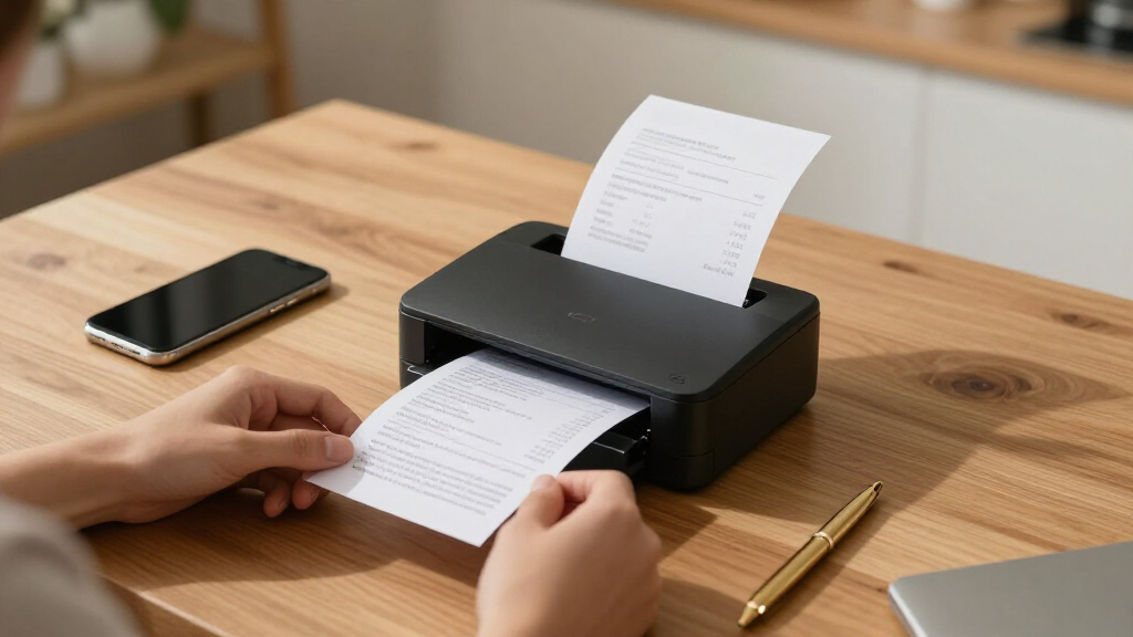 receipt and document scanner combo