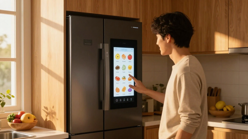 smart refrigerators with touch screens