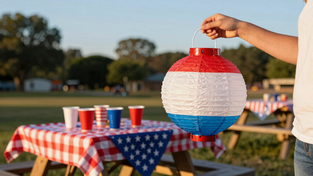 patriotic outdoor party supplies