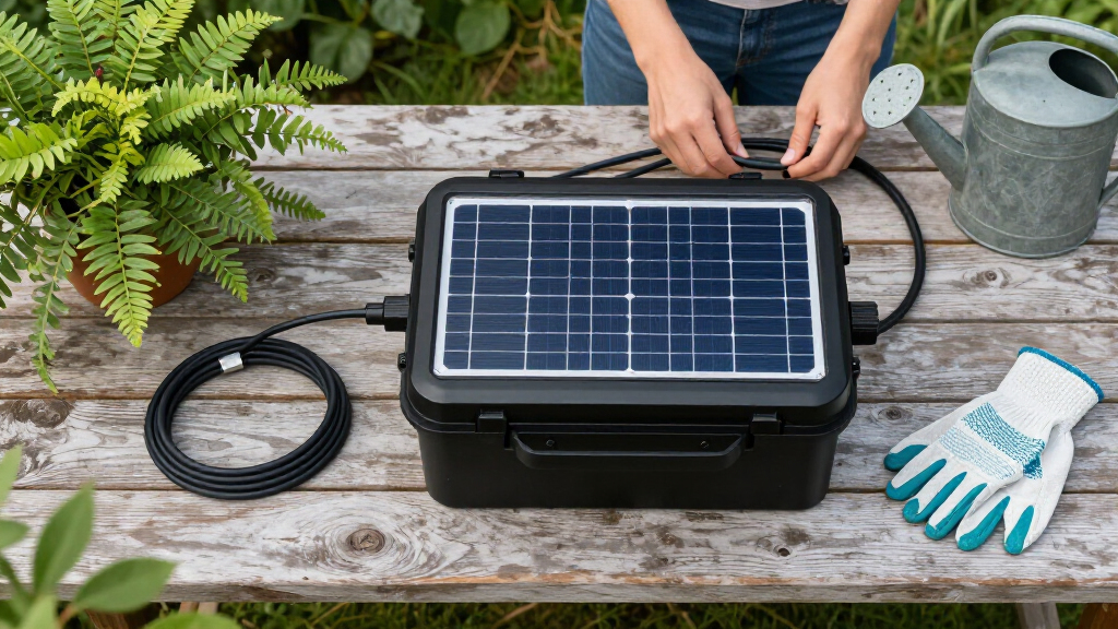 best cable management box for solar and battery wiring