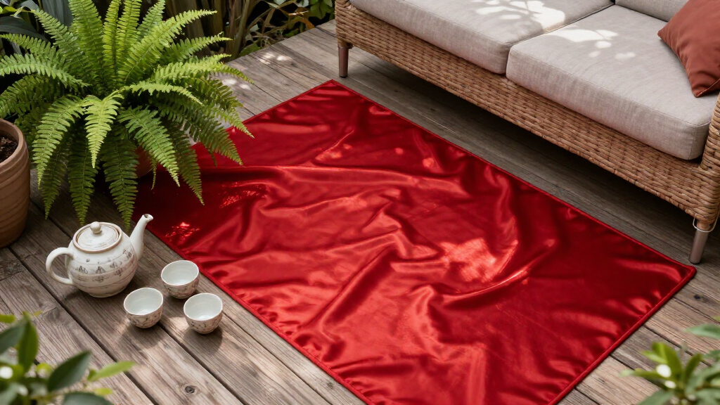 yilong red silk runner carpet