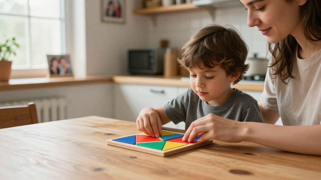 wooden fraction insets