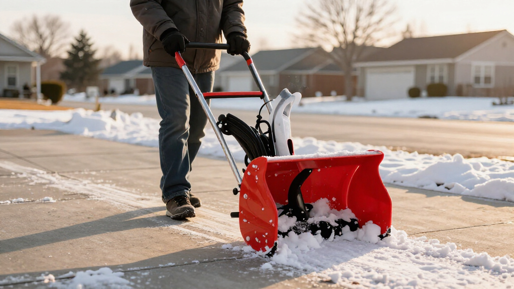 best snow pushers for wide driveways