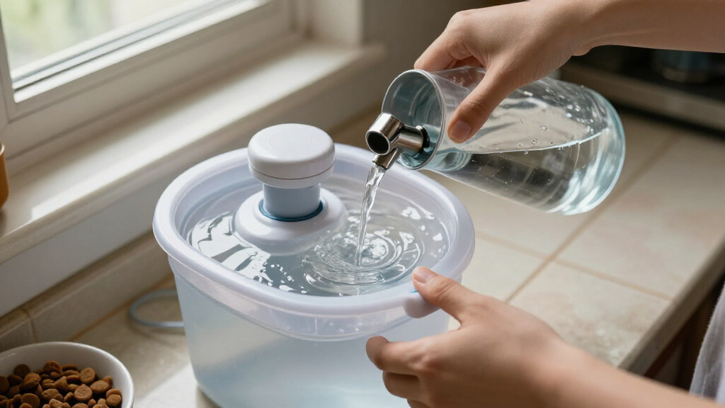 automatic pet water fountains