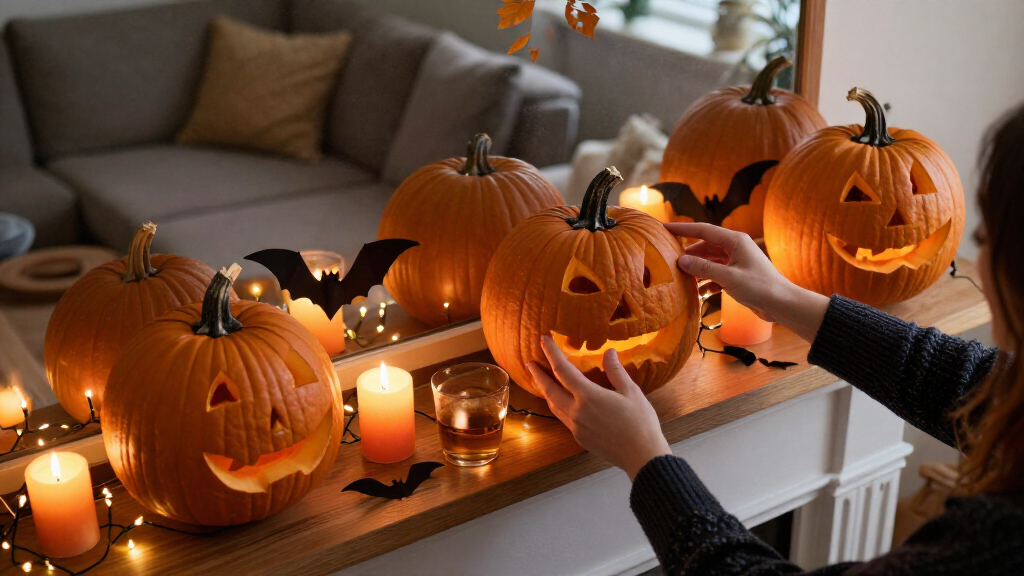Halloween indoor decorations