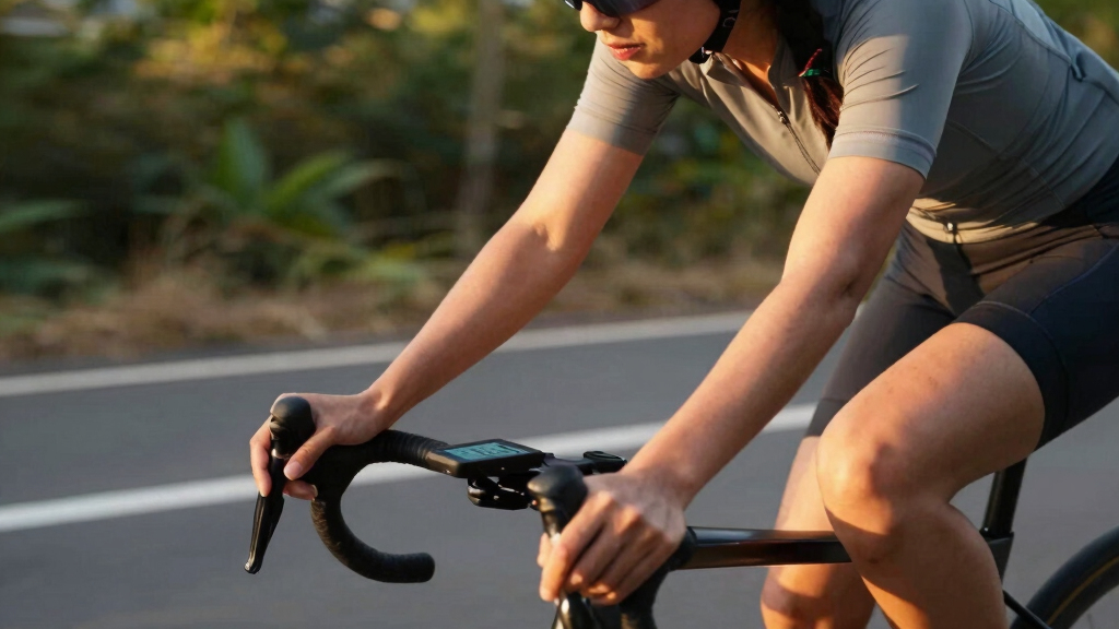 bicycle computer with cadence