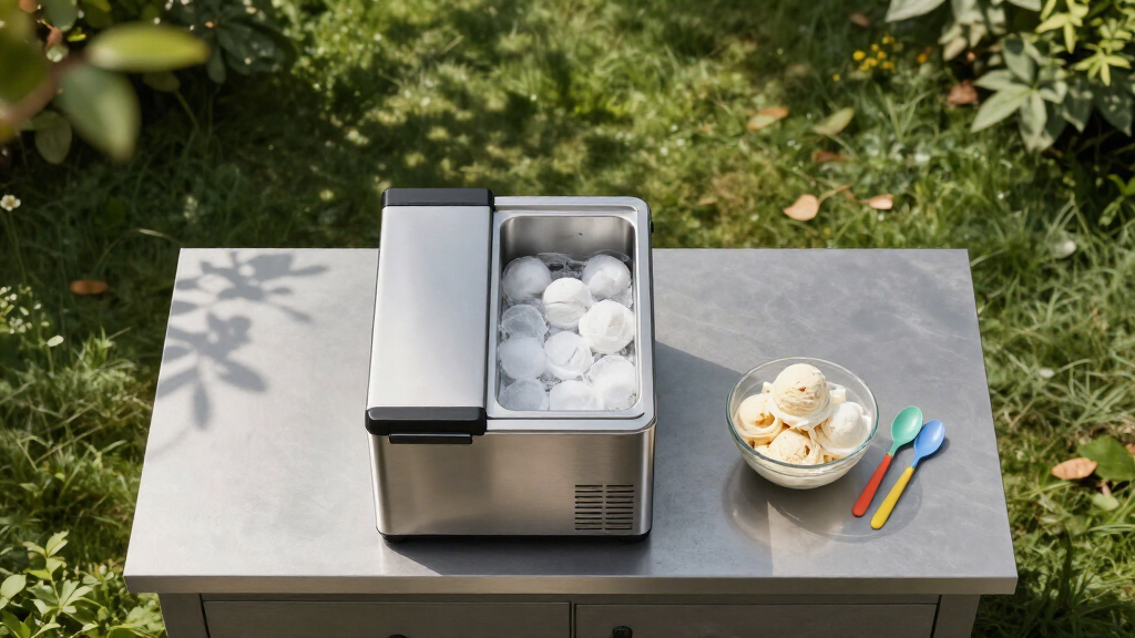 luxury ice machines for ice cream enthusiasts