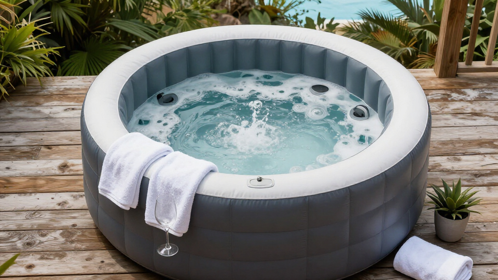 inflatable hot tubs