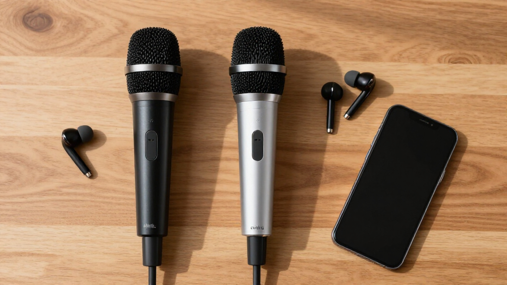 news desk microphones