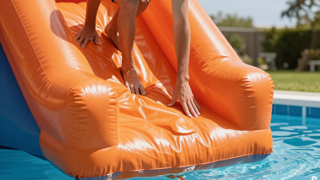 inflatable water park slides