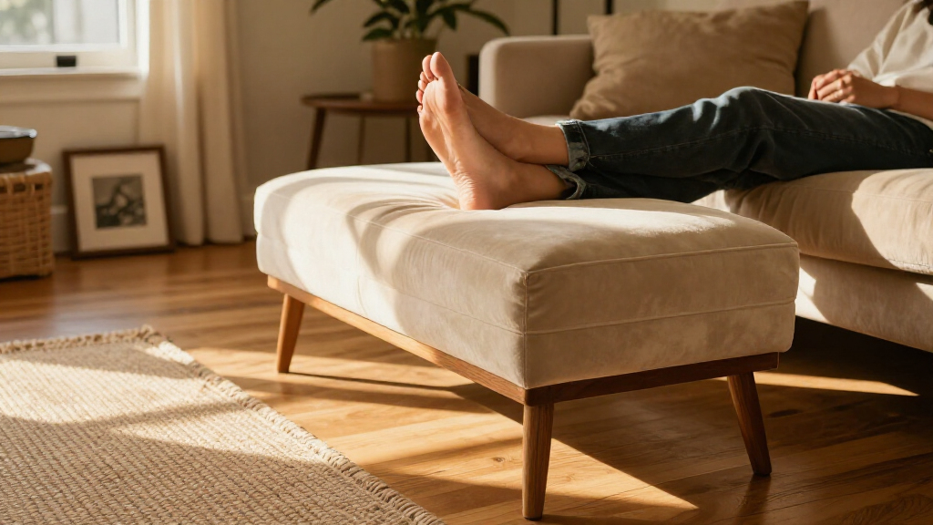 bench ottomans for living rooms luxury