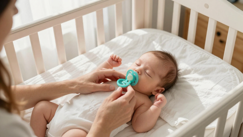 pacifier for breastfed baby newborn