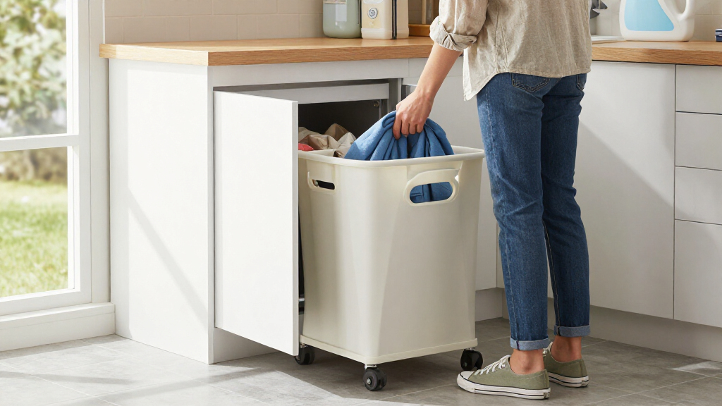 best premium laundry hamper cabinet