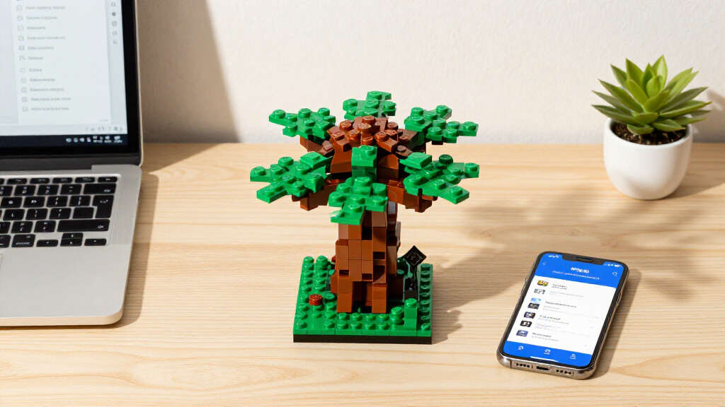 lego zelda great deku tree set