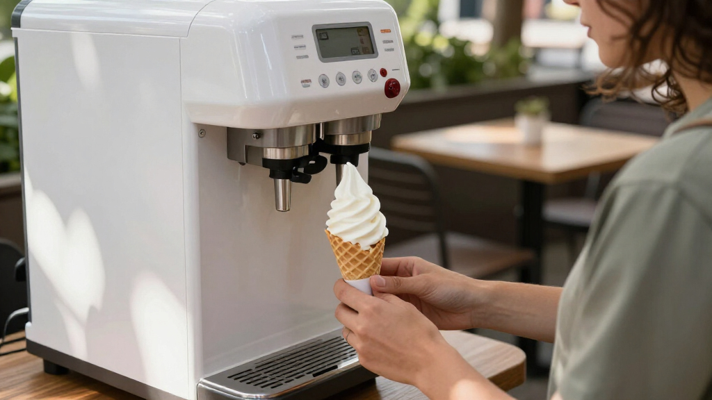 commercial soft serve machine