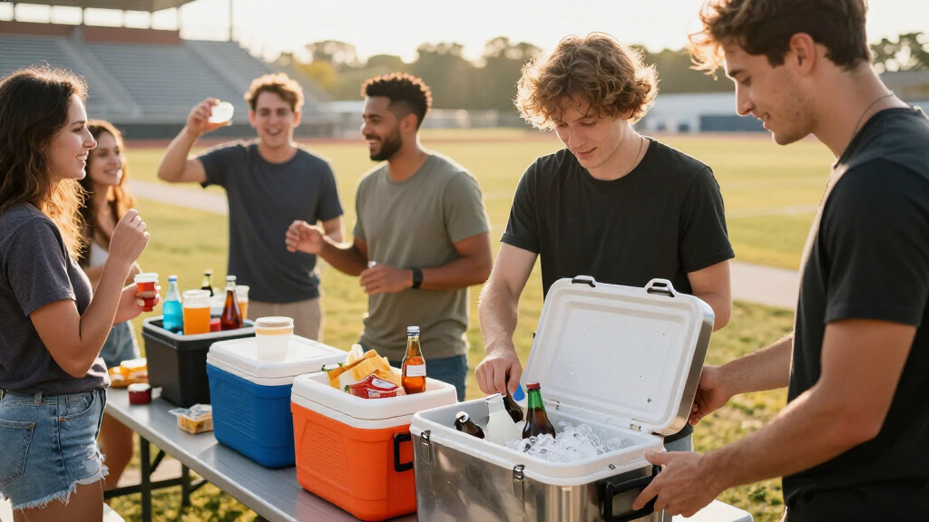 tailgating party coolers