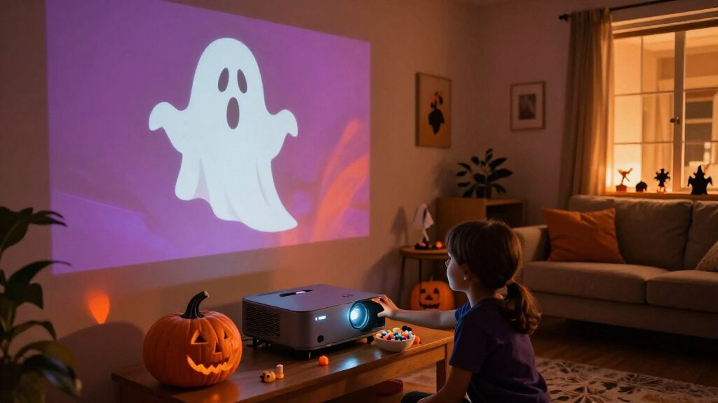 Halloween smart projectors