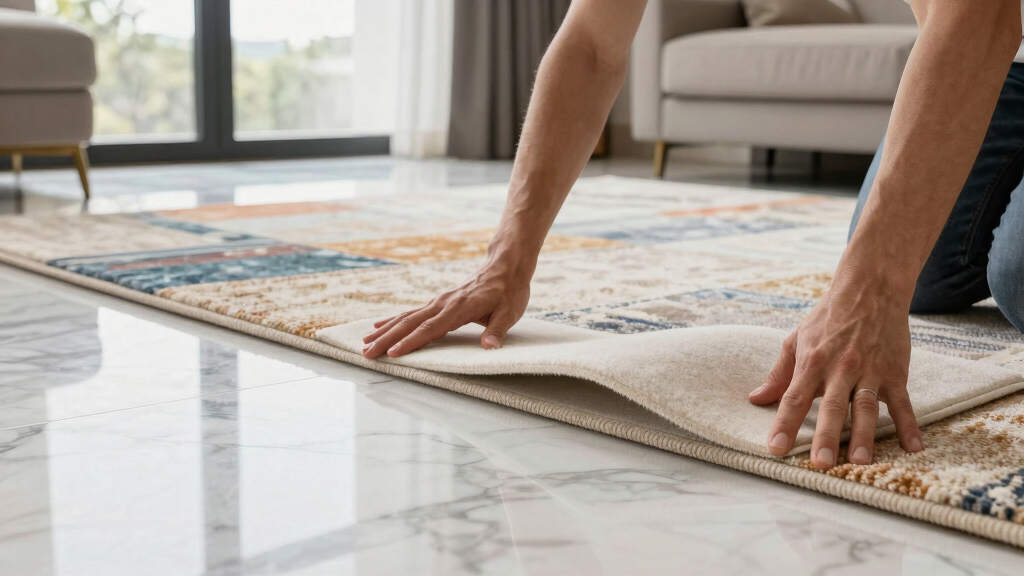 rug pad for marble floors