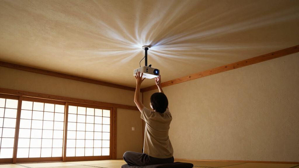 best meditation room ceiling projector