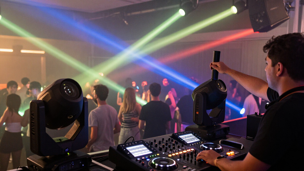 moving head dj lights for events