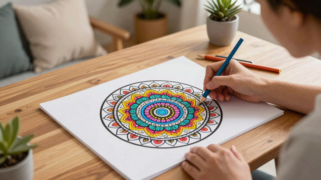 stress relief adult coloring books