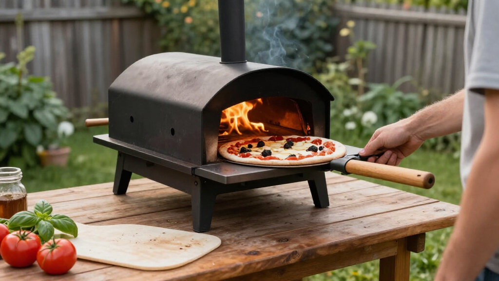 outdoor propane pizza oven