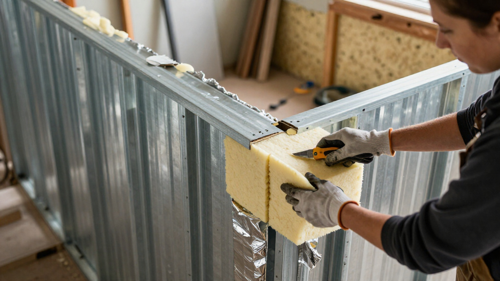 best metal building insulation