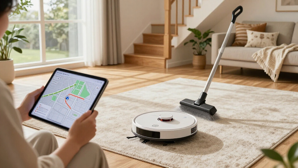 robot vacuum for multi floor mapping