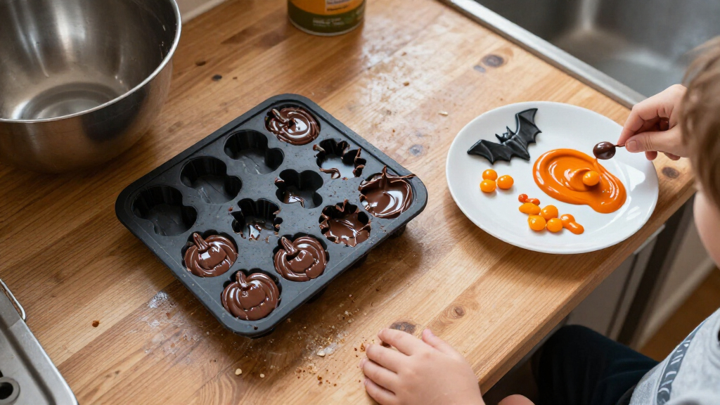 Halloween candy making molds