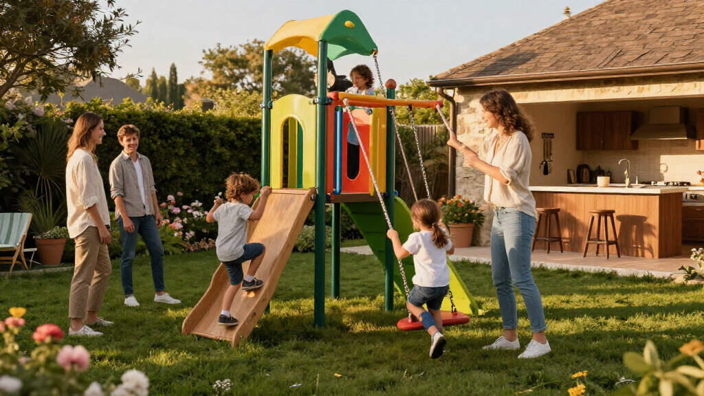 premium outdoor play equipment sets