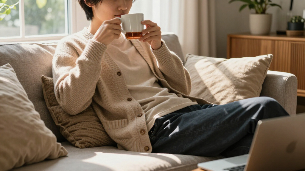 best crew-neck cardigans