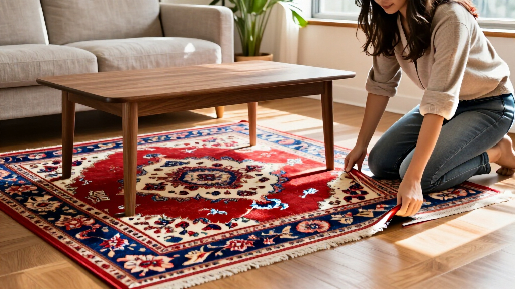 yilong hand knotted silk rug