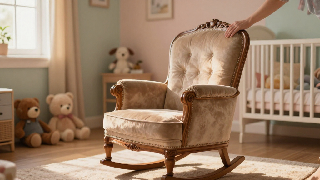 luxury nursery rocking chairs