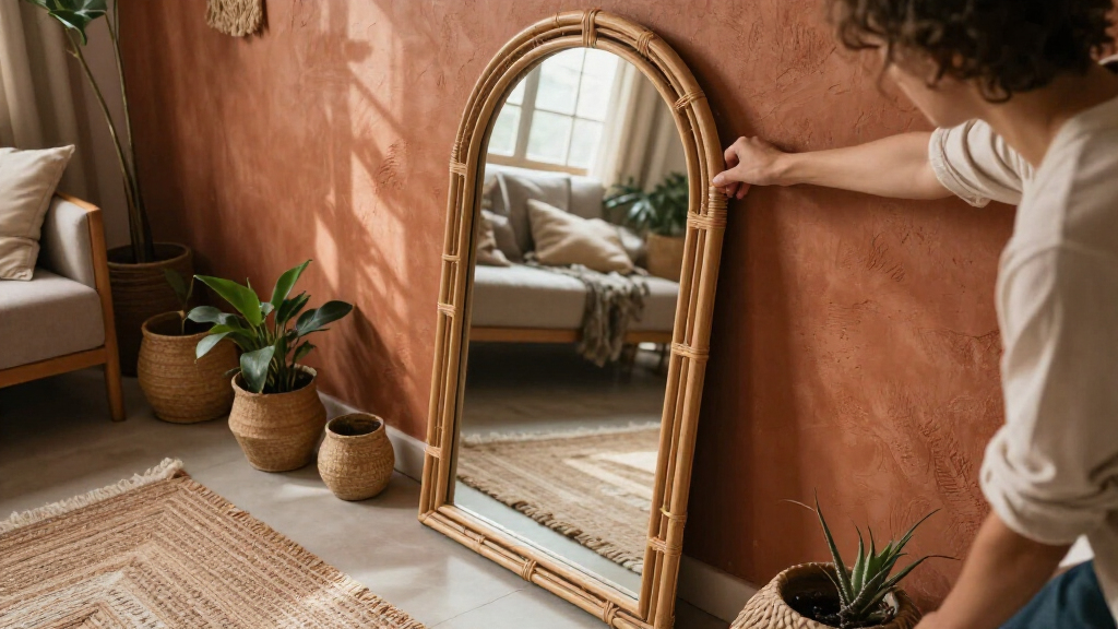 boho style mirrors
