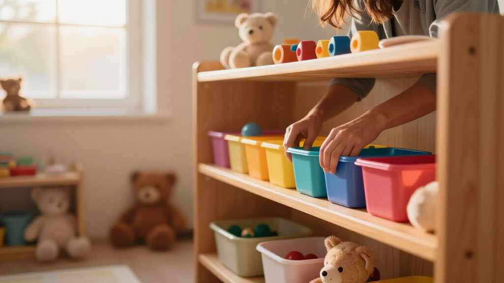 toy organizer for church nursery