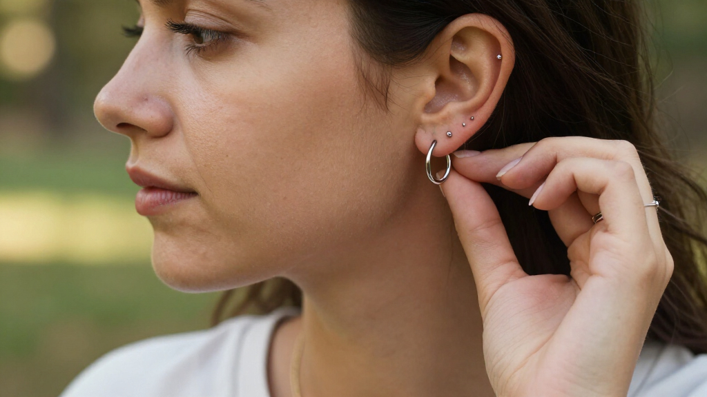 titanium helix hoop 16g 8mm