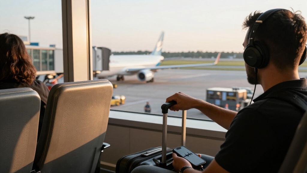 noise cancelling travel headphones