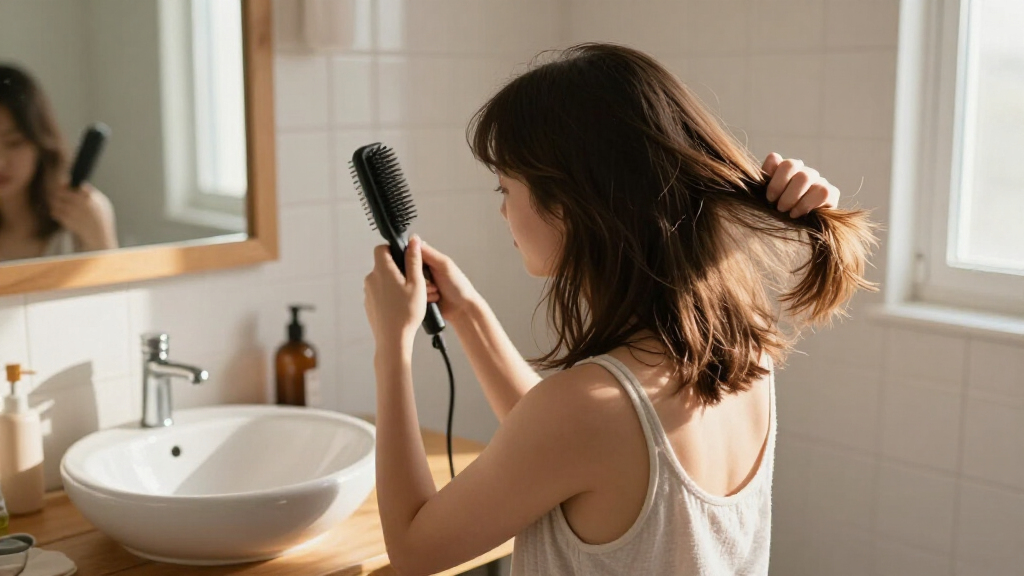 heated hair styling brushes
