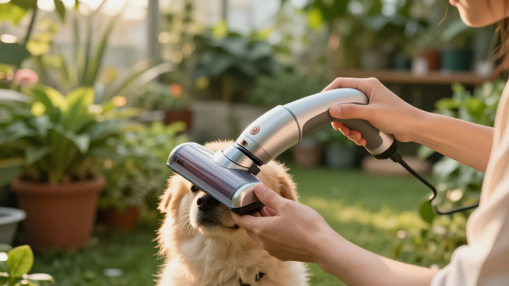 pet vacuum grooming kit