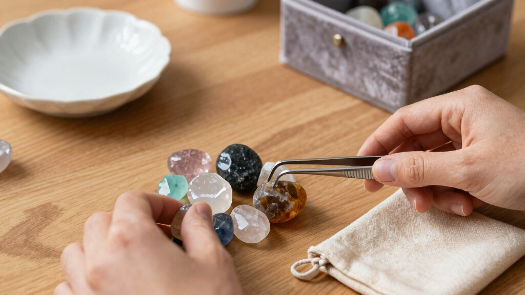 crystal healing sets