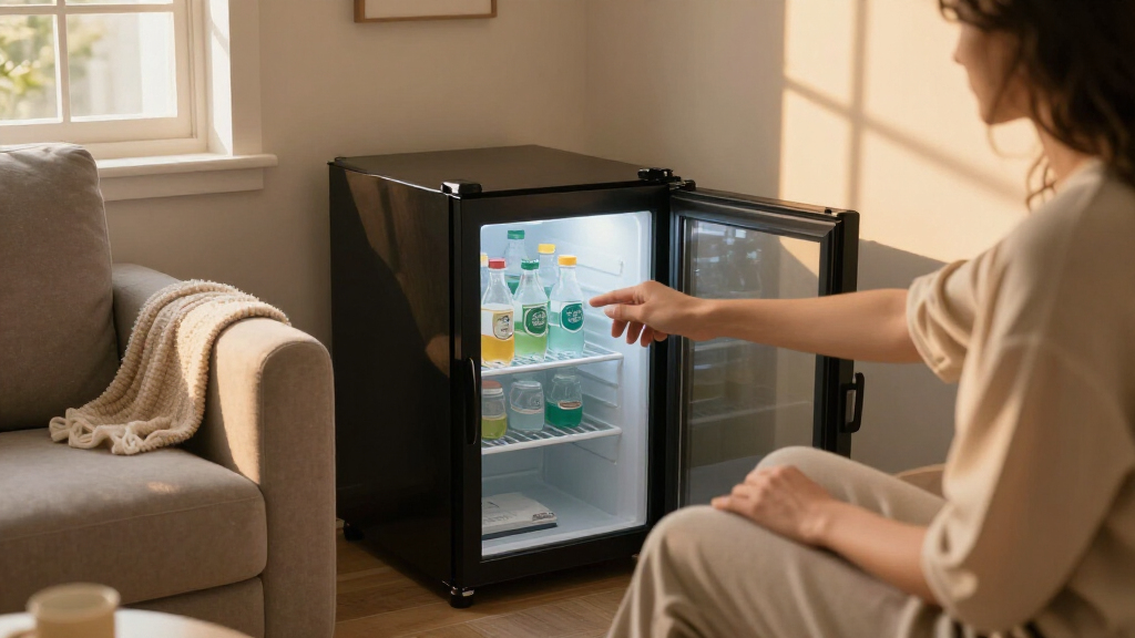 best beverage mini fridge for home recovery room