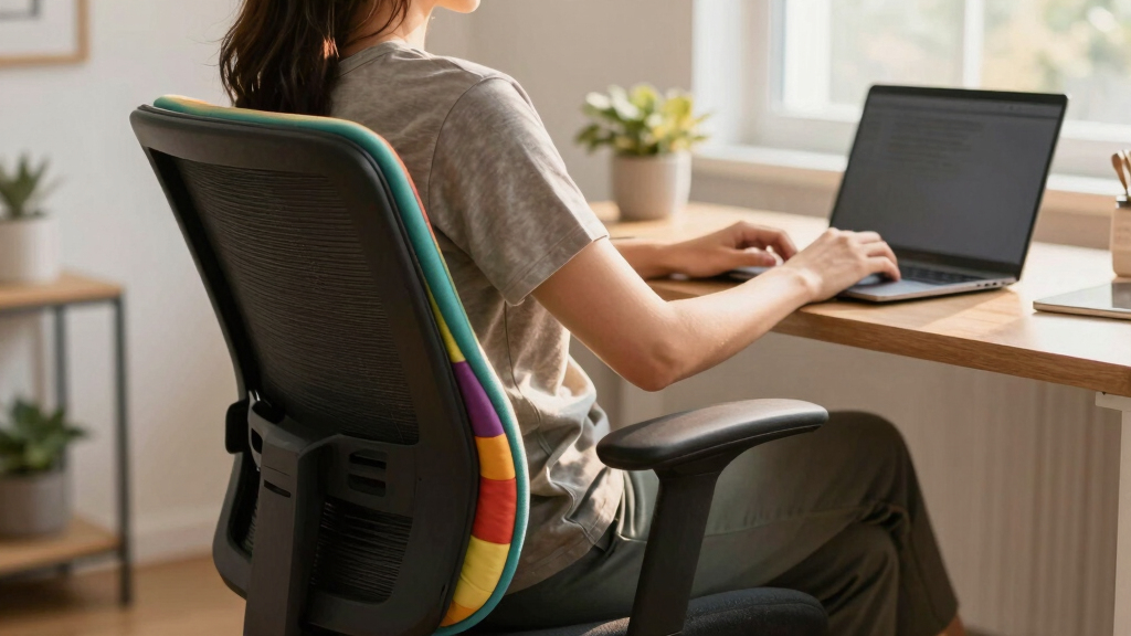 ergonomic support cushions