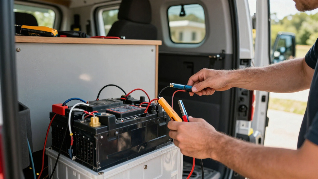 dual battery charging systems for camper vans