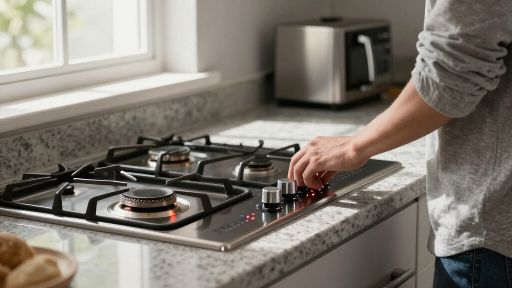 samsung gas cooktop review illuminated knobs more