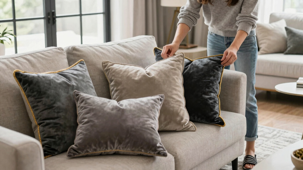 luxury decorative throw pillows