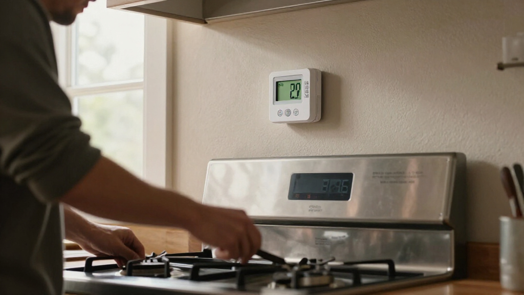 carbon monoxide detector digital display