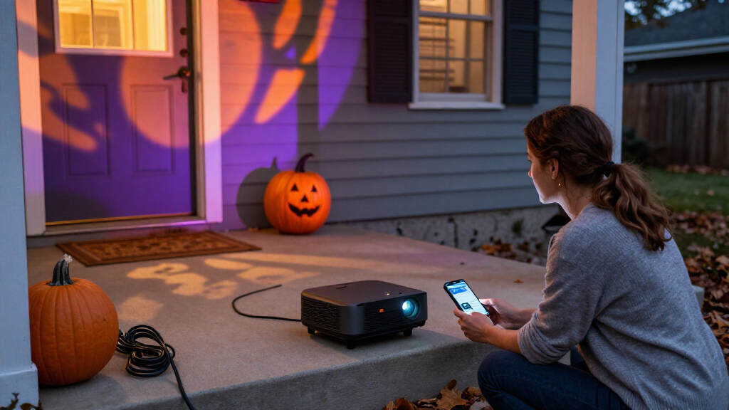 smart Halloween projectors