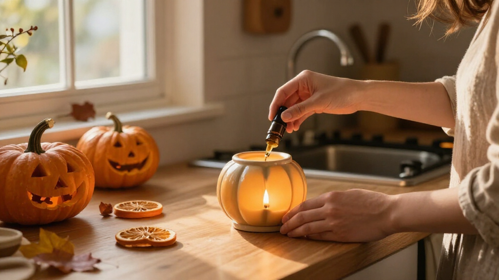 essential oil Halloween wax melts