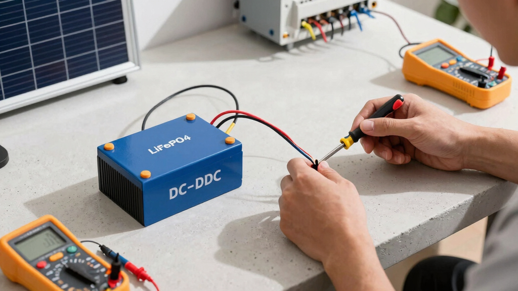 dc dc charger with lifepo4 profile