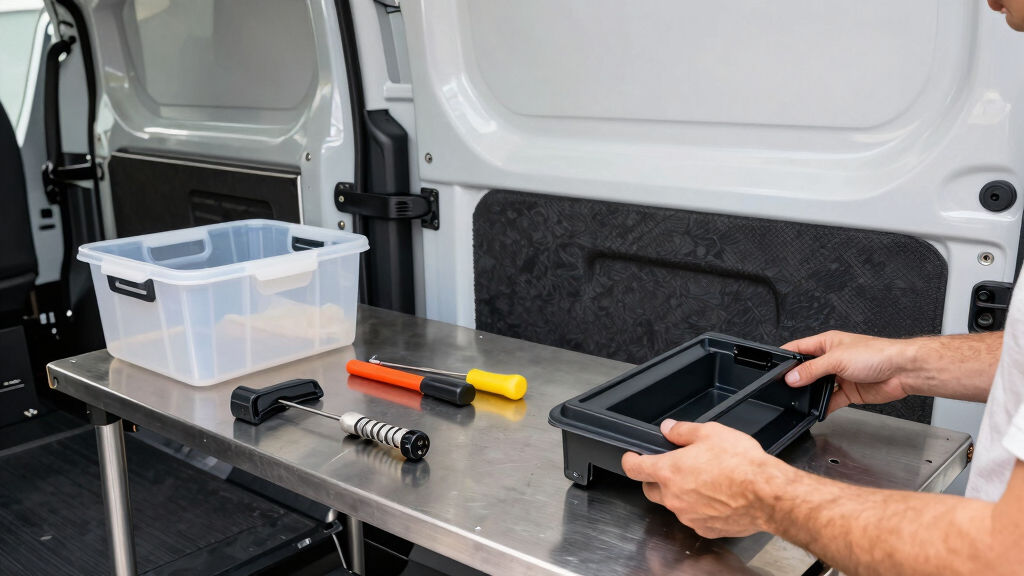 cargo management accessories for ford transit